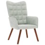 Sillón de relax con reposapiés terciopelo gris claro von , Sessel - Ref: Foro24-4016821, Preis: 130,46 €, Rabatt: %
