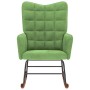 Silla mecedora de terciopelo verde claro von , Schaukelstühle - Ref: Foro24-4016835, Preis: 106,79 €, Rabatt: %