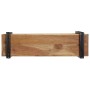 Estante de pared madera maciza de acacia 110x33x45 cm de , Almacenamiento para CD y DVD - Ref: Foro24-4017490, Precio: 112,43...