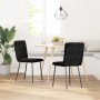 Sillas de comedor 2 unidades terciopelo negro von , Essstühle - Ref: Foro24-4101215, Preis: 87,63 €, Rabatt: %