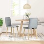 Sillas de comedor giratorias 2 unidades tela gris claro von , Essstühle - Ref: Foro24-4101220, Preis: 104,31 €, Rabatt: %
