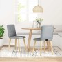 Sillas de comedor giratorias 2 unidades tela gris claro von , Essstühle - Ref: Foro24-4101068, Preis: 100,58 €, Rabatt: %