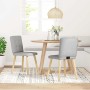 Sillas de comedor 2 uds tela gris nube von , Essstühle - Ref: Foro24-4101077, Preis: 79,45 €, Rabatt: %