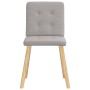 Sillas de comedor 2 uds tela gris nube von , Essstühle - Ref: Foro24-4101077, Preis: 79,45 €, Rabatt: %