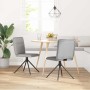 Sillas de comedor 2 uds tela gris nube by , dining chairs - Ref: Foro24-4101241, Price: 105,85 €, Discount: %