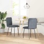Sillas de comedor 2 unidades terciopelo gris oscuro von , Essstühle - Ref: Foro24-4101310, Preis: 90,15 €, Rabatt: %