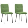 Sillas de comedor 2 unidades terciopelo verde claro von , Essstühle - Ref: Foro24-4101312, Preis: 87,81 €, Rabatt: %