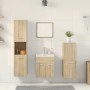 Juego de muebles de baño 5 pzas madera ingeniería roble Sonoma von , Badezimmermöbel - Ref: Foro24-3325020, Preis: 249,49 €, ...
