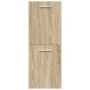 Juego de muebles de baño 5 pzas madera ingeniería roble Sonoma von , Badezimmermöbel - Ref: Foro24-3325022, Preis: 397,86 €, ...