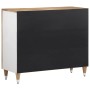 Aparador de madera maciza de mango 90x33,5x75 cm de , Almacenamiento para CD y DVD - Ref: Foro24-4018692, Precio: 116,18 €, D...