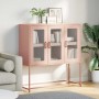 Aparador de acero laminado en frío rosa 100,5x39x107 cm von , Sideboards - Ref: Foro24-853405, Preis: 135,36 €, Rabatt: %