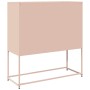 Aparador de acero laminado en frío rosa 100,5x39x107 cm von , Sideboards - Ref: Foro24-853405, Preis: 135,36 €, Rabatt: %