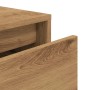 Cajón taburete madera ingeniería roble artesanal 40,5x40x40 cm by , Drawers - Ref: Foro24-857040, Price: 55,83 €, Discount: %