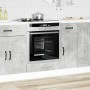 Mueble de horno Kalmar gris hormigón madera reconstituida von , Küchenschränke - Ref: Foro24-853521, Preis: 62,81 €, Rabatt: %
