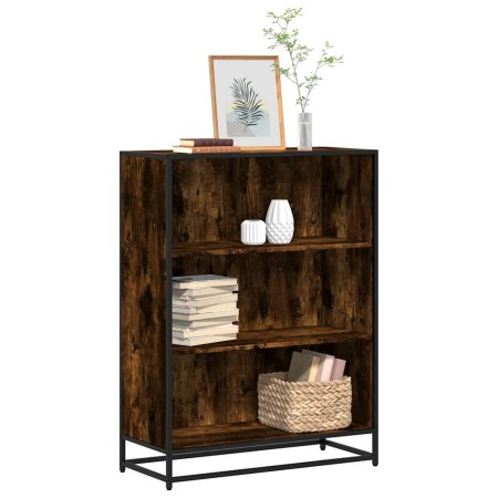 Estantería madera ingeniería roble ahumado 80,5x35x107,5 cm von , Bücherregale und Regale - Ref: Foro24-849121, Preis: 95,83 ...