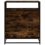 Cómoda de madera contrachapada roble ahumado 70x41x83,5 cm by , Drawers - Ref: Foro24-849091, Price: 119,25 €, Discount: %