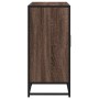 Aparador de madera de ingeniería marrón roble 92x35x76 cm by , Sideboards - Ref: Foro24-849018, Price: 83,19 €, Discount: %