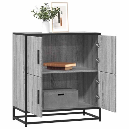 Aparador madera ingeniería gris sonoma 68x35x76 cm by , Sideboards - Ref: Foro24-848992, Price: 83,41 €, Discount: %