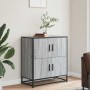 Aparador madera ingeniería gris sonoma 68x35x76 cm by , Sideboards - Ref: Foro24-848992, Price: 83,41 €, Discount: %
