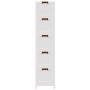 Caja de almacenaje apilable con ruedas 5niveles 75L 64x40x179cm by , Cargo forklifts - Ref: Foro24-4012374, Price: 157,37 €, ...