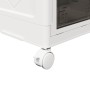 Caja de almacenaje apilable con ruedas 5niveles 75L 64x40x179cm by , Cargo forklifts - Ref: Foro24-4012374, Price: 157,37 €, ...