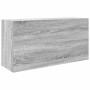 Armario de pared baño madera ingeniería gris sonoma 80x25x40 cm von , Badezimmerwaschtische - Ref: Foro24-860090, Preis: 67,5...