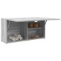Armario de pared baño madera ingeniería gris sonoma 80x25x40 cm von , Badezimmerwaschtische - Ref: Foro24-860090, Preis: 67,5...