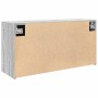 Armario de pared baño madera ingeniería gris sonoma 80x25x40 cm von , Badezimmerwaschtische - Ref: Foro24-860090, Preis: 67,5...