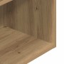 Mesillas de noche con cajón 2 uds roble artesanal 35x34x66,5 cm by , Nightstands - Ref: Foro24-858730, Price: 78,47 €, Discou...