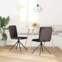 Sillas de comedor 2 unidades tela marrón oscuro von , Essstühle - Ref: Foro24-4101236, Preis: 104,25 €, Rabatt: %