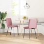 Sillas de comedor 2 unidades terciopelo rosa von , Essstühle - Ref: Foro24-4101248, Preis: 92,13 €, Rabatt: %
