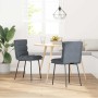 Sillas de comedor 2 unidades terciopelo gris oscuro von , Essstühle - Ref: Foro24-4101283, Preis: 98,87 €, Rabatt: %