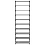 Zapatero 10 niveles gris 54x28x158 cm tejido no tejido by , Shoe racks and shoe organizers - Ref: Foro24-4100624, Price: 27,2...
