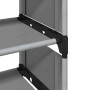 Zapatero 10 niveles gris 54x28x158 cm tejido no tejido by , Shoe racks and shoe organizers - Ref: Foro24-4100624, Price: 27,2...