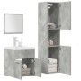 Juego muebles de baño 4 pzas madera contrachapada gris hormigón by , Bathroom furniture - Ref: Foro24-3324898, Price: 224,72 ...