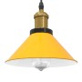 Lámpara colgante regulable altura E27 amarillo brillante Ø 22cm von , Lampen - Ref: Foro24-4103447, Preis: 29,60 €, Rabatt: %