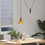 Lámpara colgante regulable altura E27 amarillo brillante Ø 22cm von , Lampen - Ref: Foro24-4103447, Preis: 29,60 €, Rabatt: %