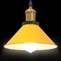 Lámpara colgante regulable altura E27 amarillo brillante Ø 22cm von , Lampen - Ref: Foro24-4103447, Preis: 29,60 €, Rabatt: %