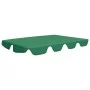 Green garden swing replacement canopy 150/130x105/70 cm by vidaXL, Covers for tents and gazebos - Ref: Foro24-312101, Price: ...