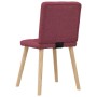 Sillas de comedor 6 unidades tela rojo tinto von , Essstühle - Ref: Foro24-3315441, Preis: 290,21 €, Rabatt: %