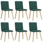 Sillas de comedor 6 unidades tela verde oscuro von , Essstühle - Ref: Foro24-3315443, Preis: 288,52 €, Rabatt: %