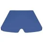 Garden swing replacement canopy blue 188/168x145/110 cm by vidaXL, Covers for tents and gazebos - Ref: Foro24-312090, Price: ...