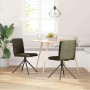 Silla de comedor cuero gamuza verde militar von , Essstühle - Ref: Foro24-4101281, Preis: 114,44 €, Rabatt: %