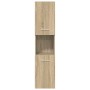 Juego de muebles de baño 5 pzas madera ingeniería roble Sonoma by , Bathroom furniture - Ref: Foro24-3325029, Price: 261,53 €...