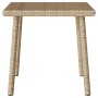 Mesa centro jardín rectangular beige 40x40x37cm ratán sintético by , Garden tables - Ref: Foro24-4104048, Price: 31,30 €, Dis...