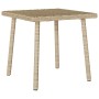 Mesa centro jardín rectangular beige 40x40x37cm ratán sintético by , Garden tables - Ref: Foro24-4104048, Price: 31,30 €, Dis...