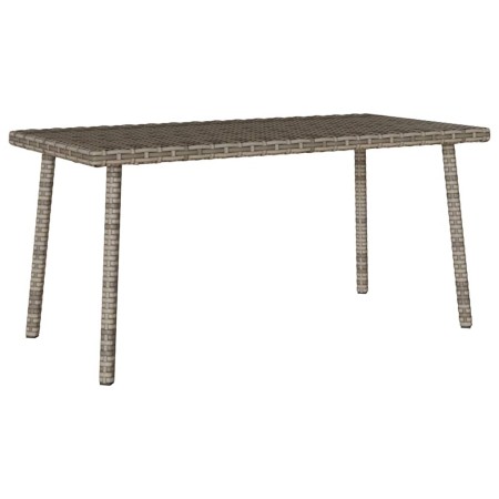 Mesa centro jardín rectangular gris 80x40x37cm ratán sintético von , Gartentische - Ref: Foro24-4104057, Preis: 37,26 €, Raba...