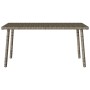 Mesa centro jardín rectangular gris 80x40x37cm ratán sintético von , Gartentische - Ref: Foro24-4104057, Preis: 37,26 €, Raba...