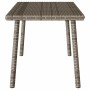 Mesa centro jardín rectangular gris 80x40x37cm ratán sintético von , Gartentische - Ref: Foro24-4104057, Preis: 37,26 €, Raba...