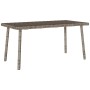 Mesa centro jardín rectangular gris 80x40x37cm ratán sintético von , Gartentische - Ref: Foro24-4104057, Preis: 37,26 €, Raba...